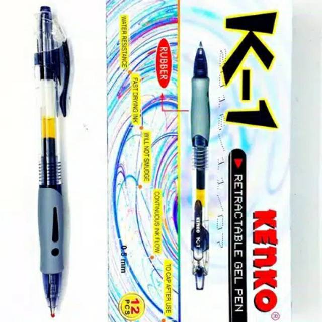 

Pulpen KENKO K-1 CETEK GEL PEN