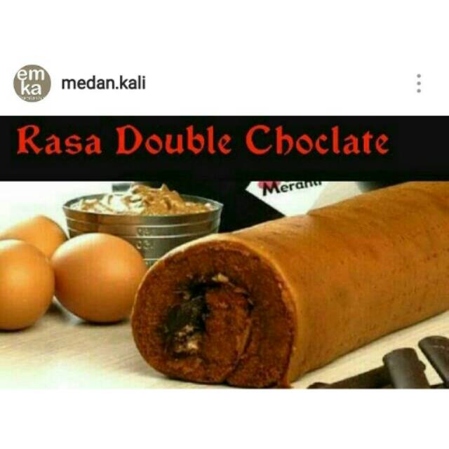 

BONUS MASKER KAIN - Bolu Gulung Meranti Dobel Coklat - Medan Kali