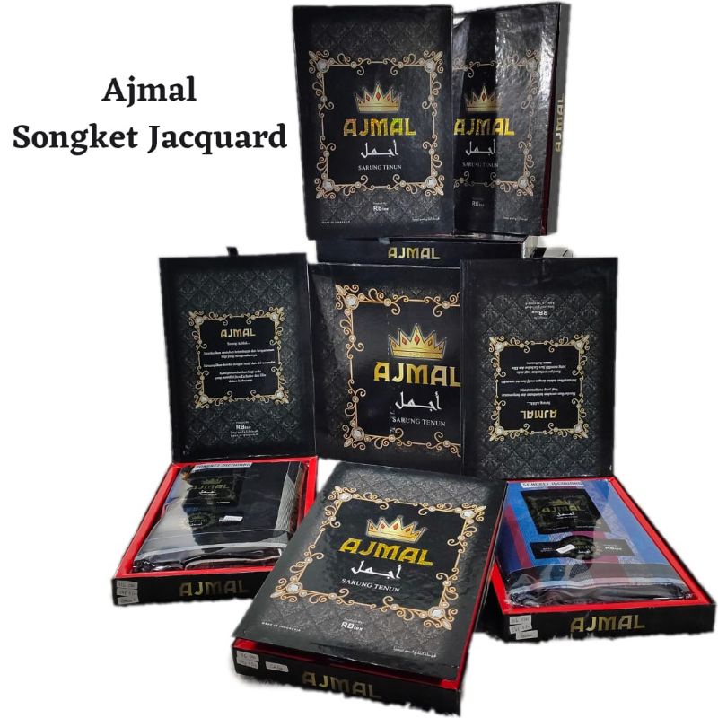 Sarung Ajmal Songket Jacquard Terlaris Termurah SN