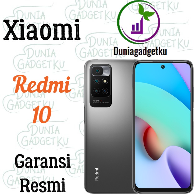 Xiaomi Redmi 10 4/64 GB + 6/128 GB Garansi Resmi