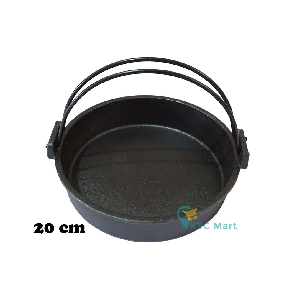 [OBRAL] KTCmart - Hotplate Bulat Sukiyaki Sup Kangkung 20cm/ Hotplate Tebal