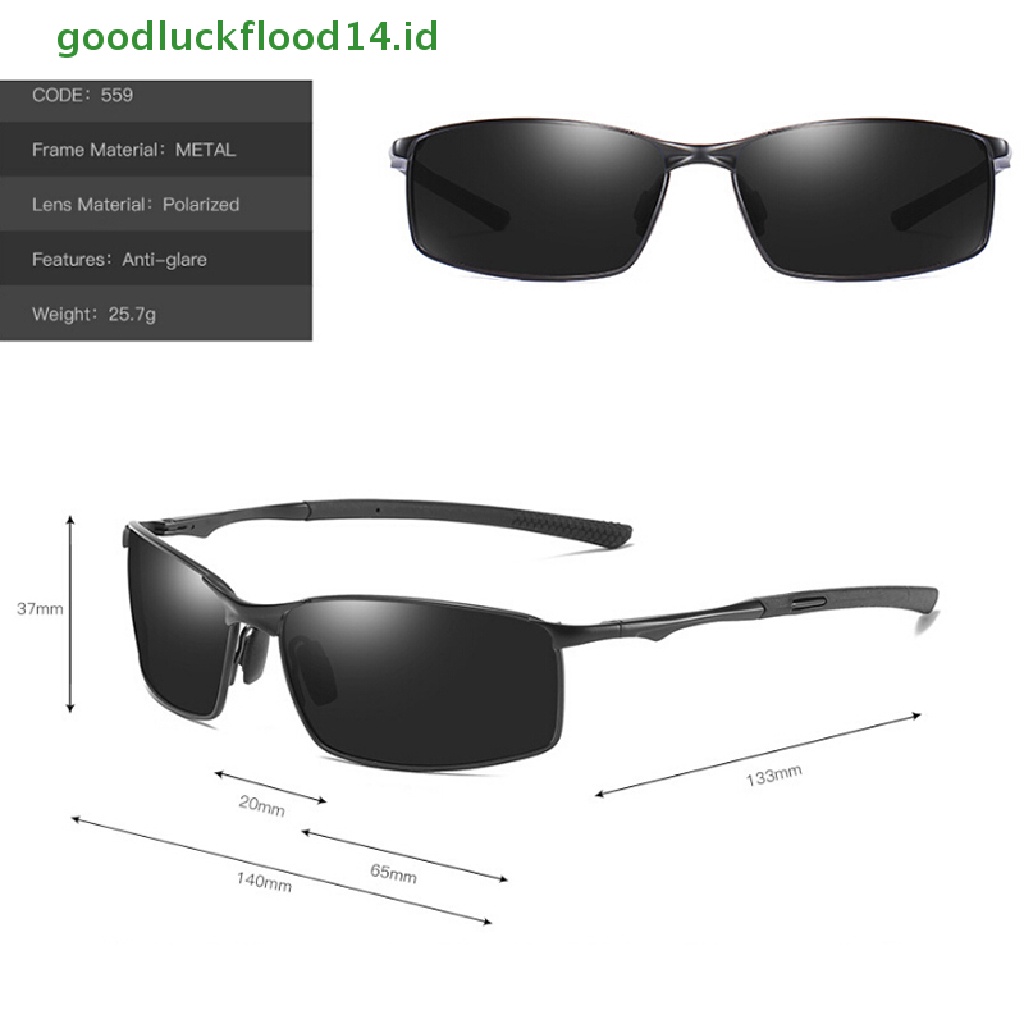 Kacamata Hitam Polarized Night Vision Untuk Pria Mengemudi