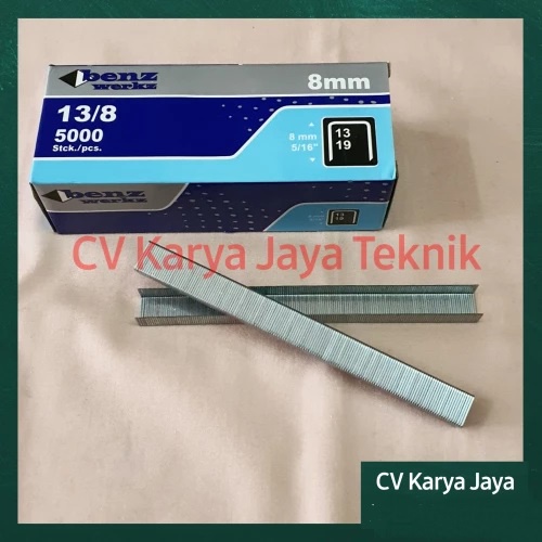 

Isi Staples Tembak Benz 8 mm (5000 pcs) / Refill Staples Gun Tacker 13/8