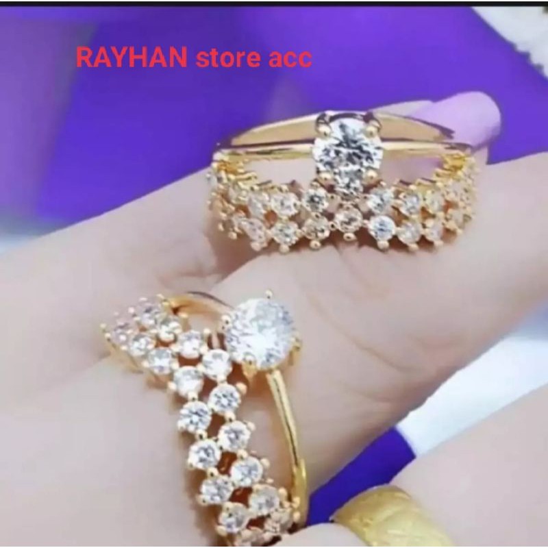 Cincin cantik mata satu jadilah orang pertama yang tampil mewah