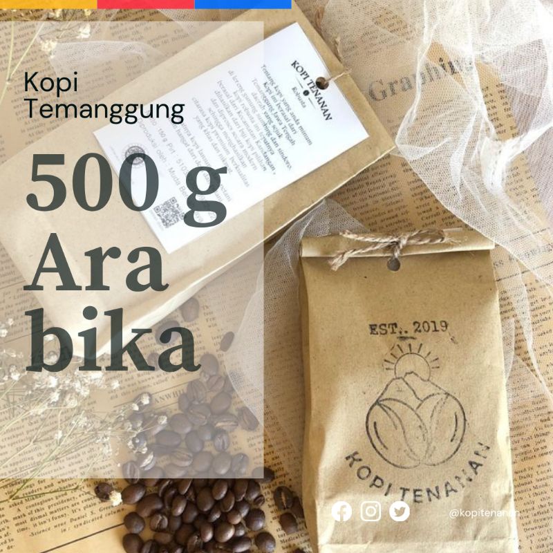 

Kopi Arabika Temanggung biji atau bubuk 500 g