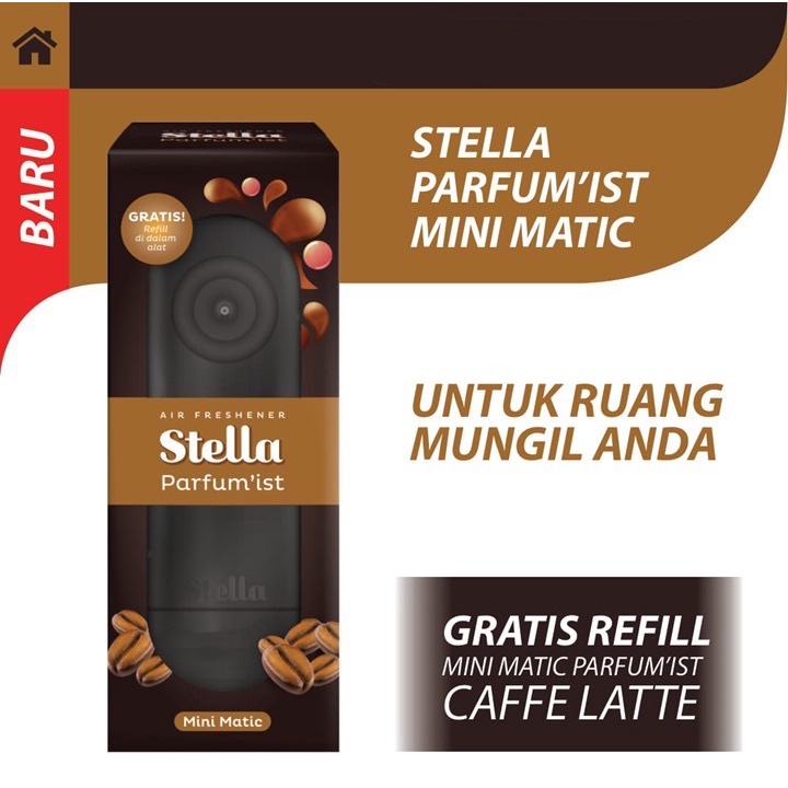 Stella Mini Matic Pengharum Ruangan HMN16 Pewangi Otomatis 40ml