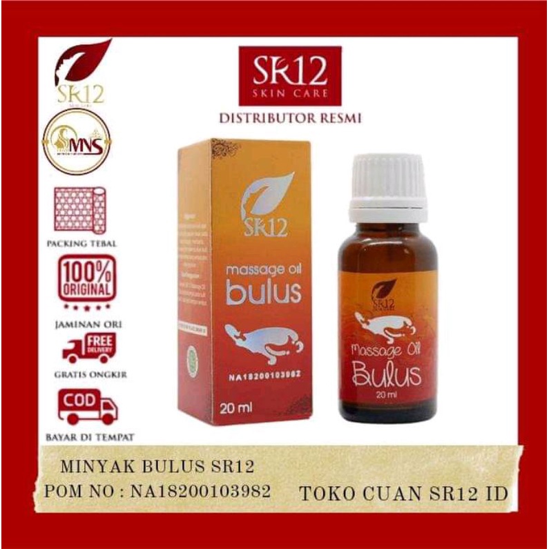 Minyak bulus sr12 obat luka bakar gatal gatal luka bekas jatuh penghilang strechmark pembesar payud4