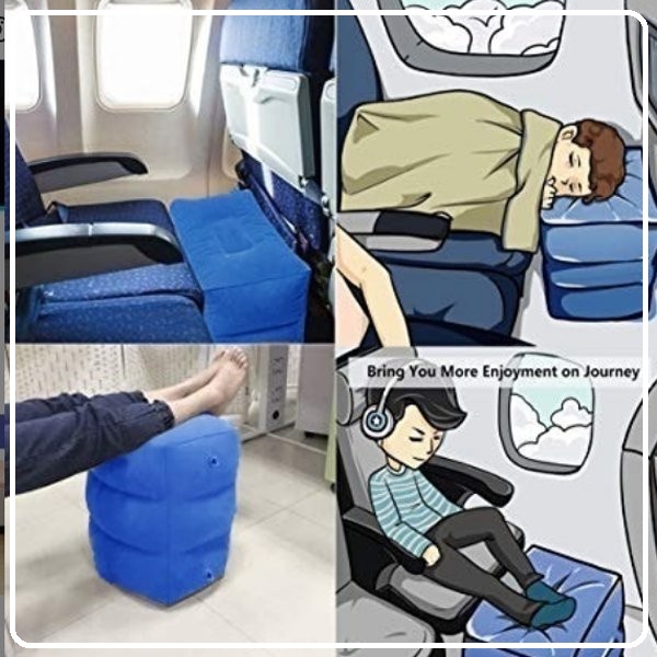 Ultima Flight Buddy Inflatable Foot Rest | Pijakan Kaki Travel