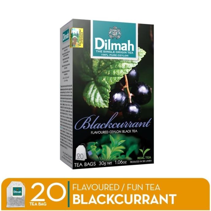 

[COD] Teh Dilmah No Envelope 20 sachet Blackcurrant [COD]