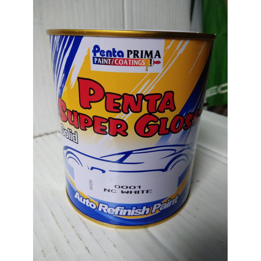 

cat NC penta super gloss White 0001 cat duco / mobil PROMO SPECIAL