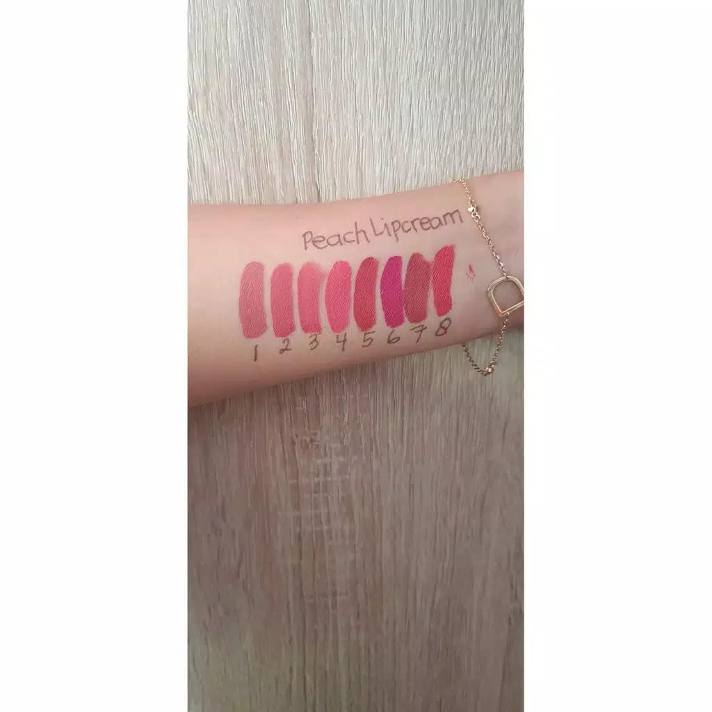 ⭐BAGUS⭐PEACH COSMETICS LIPCREAM VELVET MATTE / LIP CREAM PEACH 6.7GR