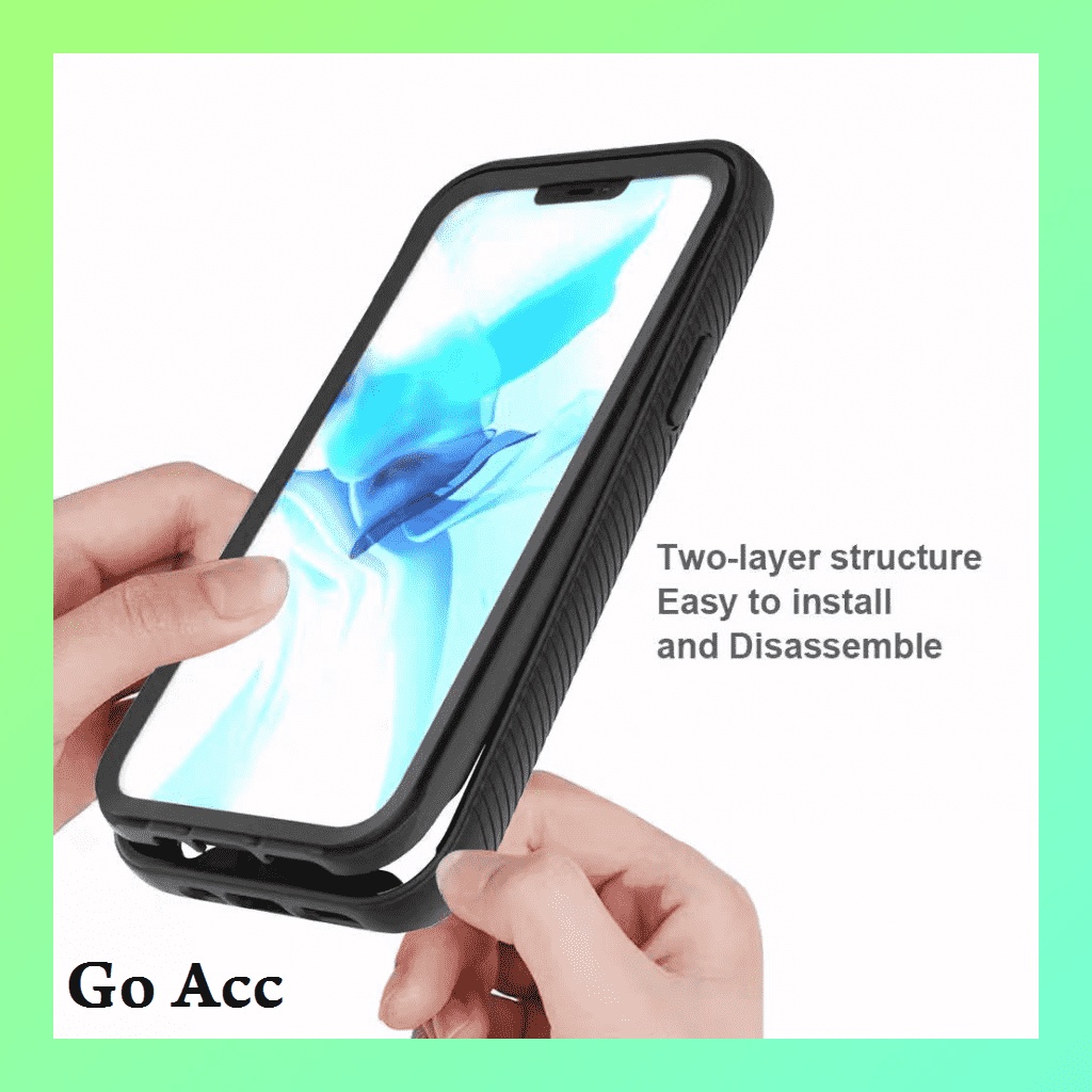 Bumper case two layer hardcase Iphone 7 8 7+ 8+ Plus SE X Xs Xr Max 11 12 Pro Max FH17