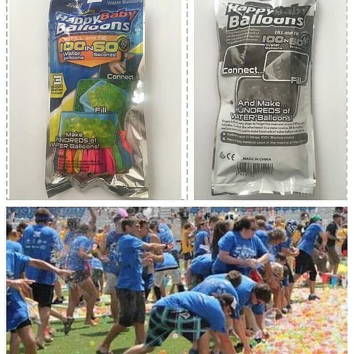 Magic Bunch Water Balloon Battle Mainan Air Perang Bom Lempar Seru - BOS 898