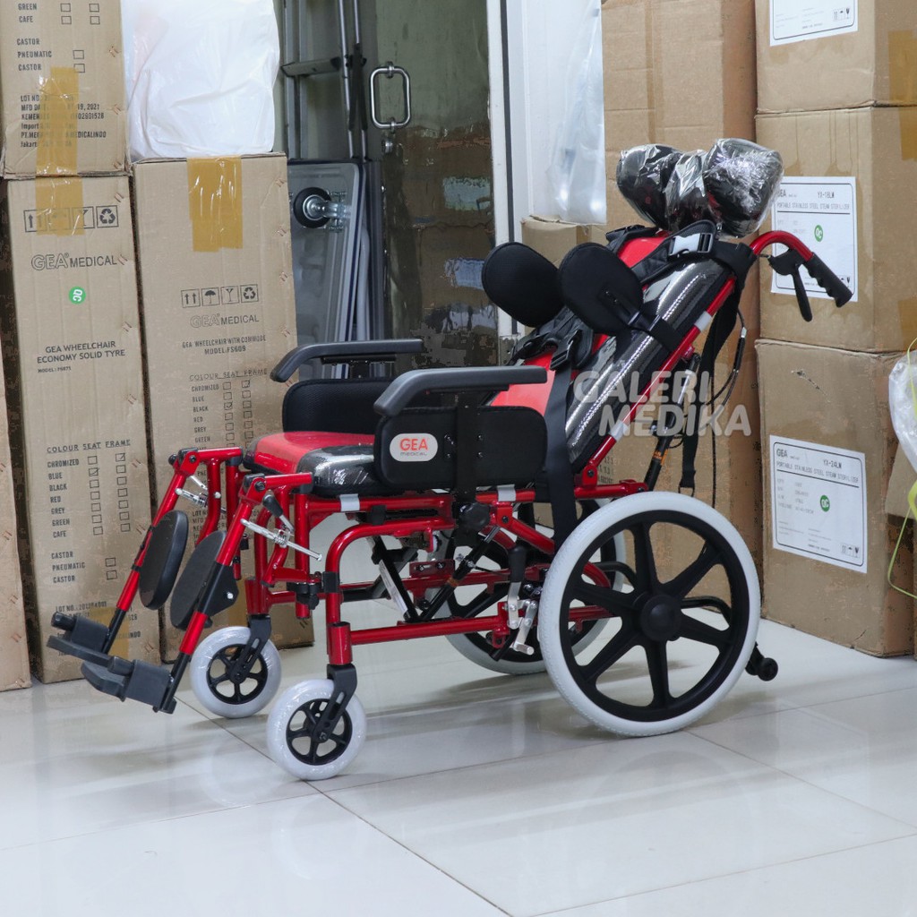 Kursi Roda Cerebral Palsy / Cerebral Palsy Wheelchair GEA FS 958 LBHP / FS958 / FS-958 - Kursi Roda CP