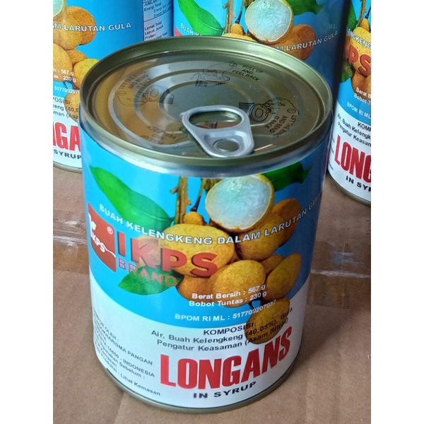 

LONGANS KALENG IKPS ( BUAH KELENGKENG KALENG) 567 g