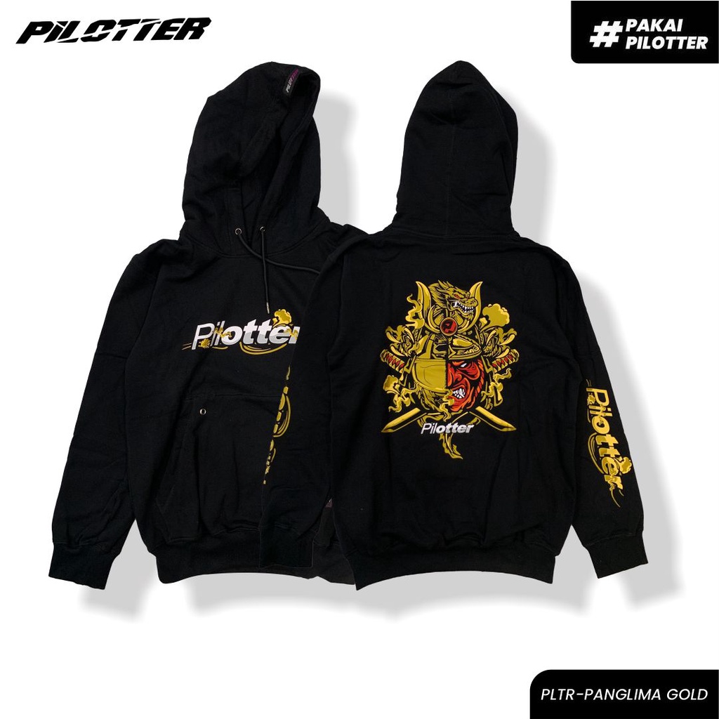 JAKET HOODIE PANGLIMA PILOTTER TERBARU ORIGINAL HOODIE PILOTTER TERBARU FREE STIEKR