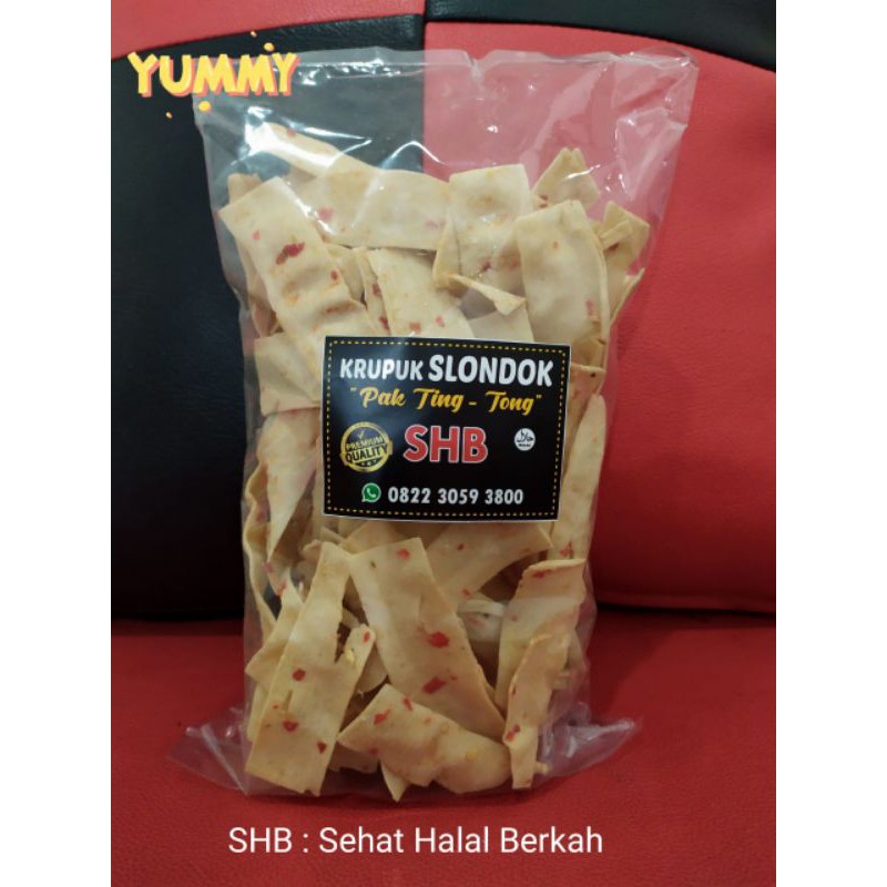 

Krupuk Slondok "Pak Ting - Tong SHB
