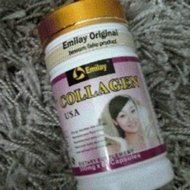 GROSIR EMILAY WHITENING / COLLAGEN USA Colagen Kolagen Pil Awet Muda anti aging anti wrinkle