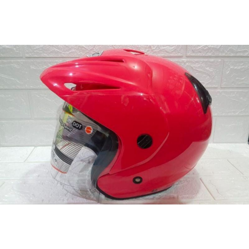HELM INK CX22 MERAH FERARI ORIGINAL 100%