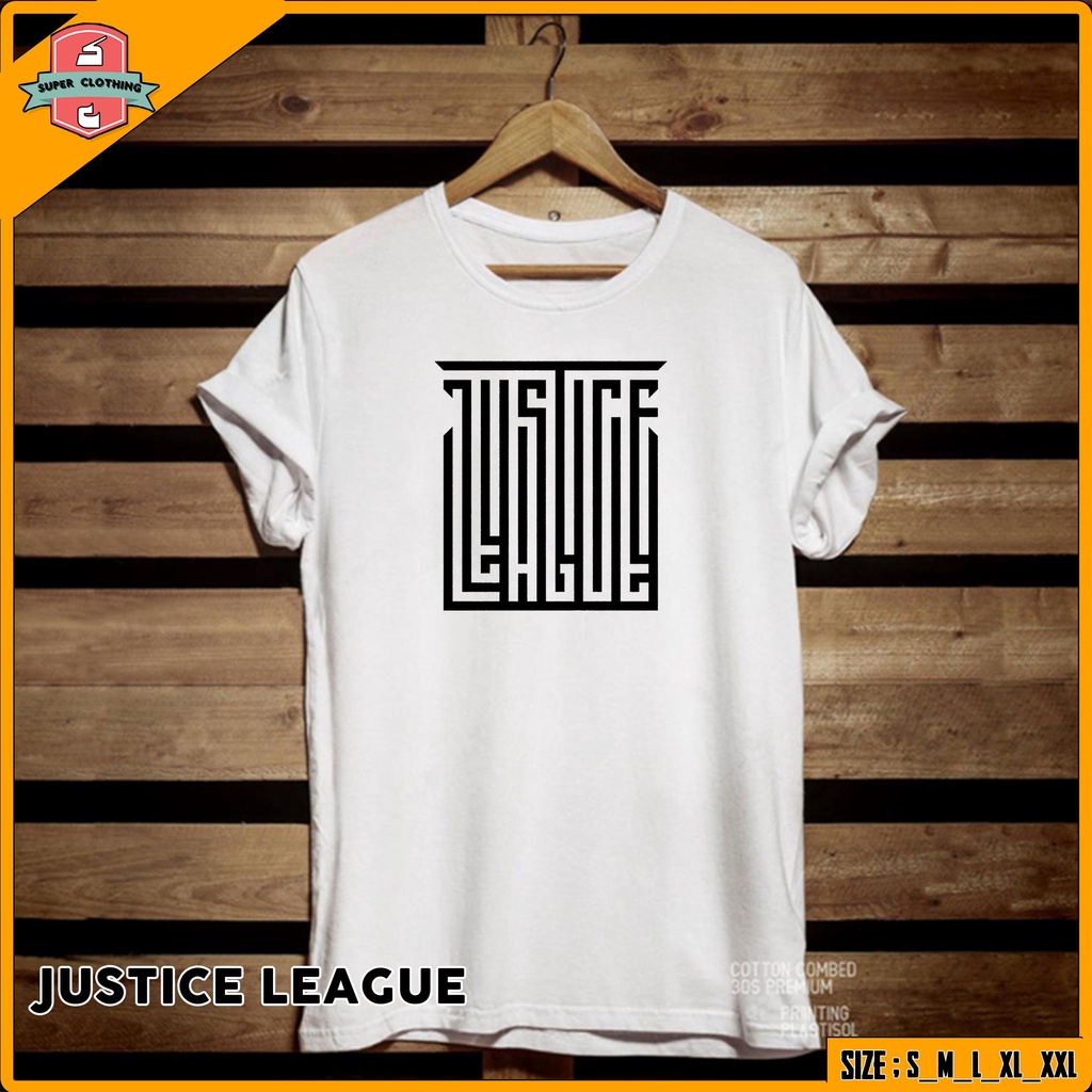 KAOS JUSTICE LEAGUE - T-SHIRT ILUSI JUSTICE LEAGUE - BAJU KAOS ILUSI JUSTICE LEAGUE - KAOS DISTRO IL