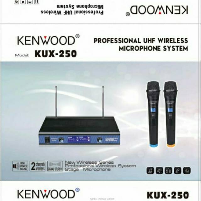 Mic Kenwood kux 250