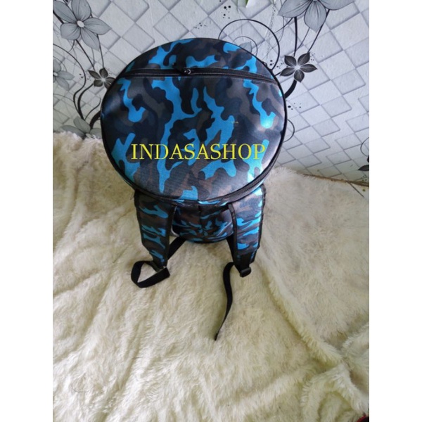 TAS DARBUKA DORENG/ARMY 8 83/4 &amp; 9&quot;  FULL BUSA