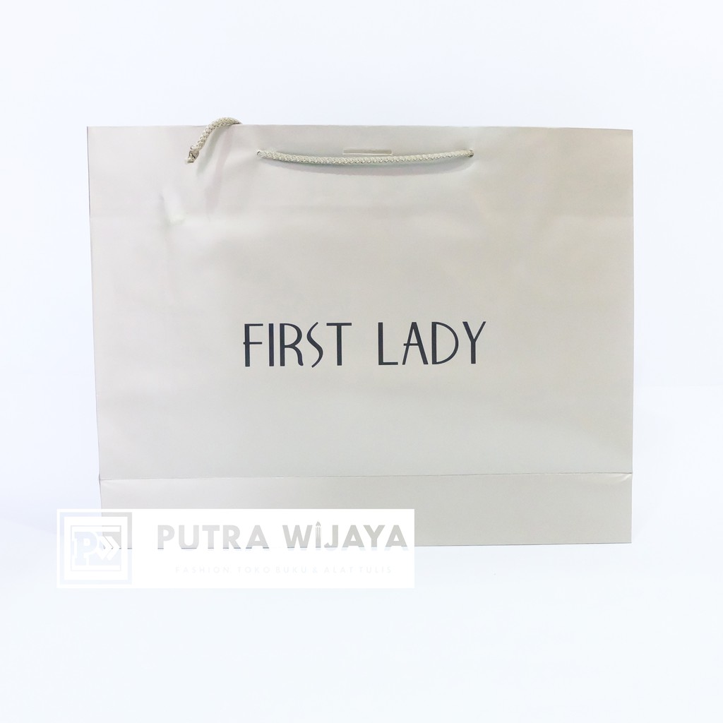 

Paper Bag (Tas Kertas) Import First Lady Cream