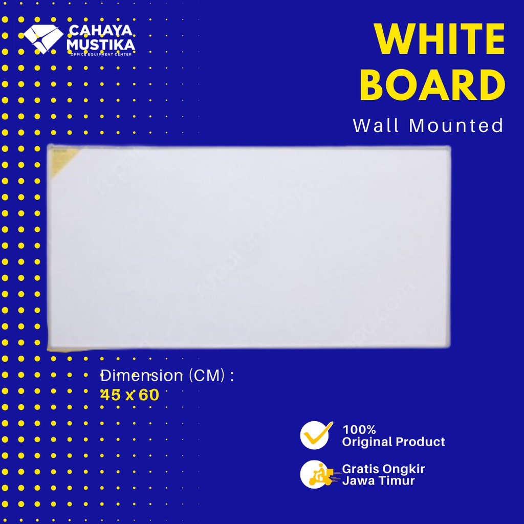 

Jual Papan Tulis Whiteboard Millenium Gantung Uk 45x60 Di Malang Murah