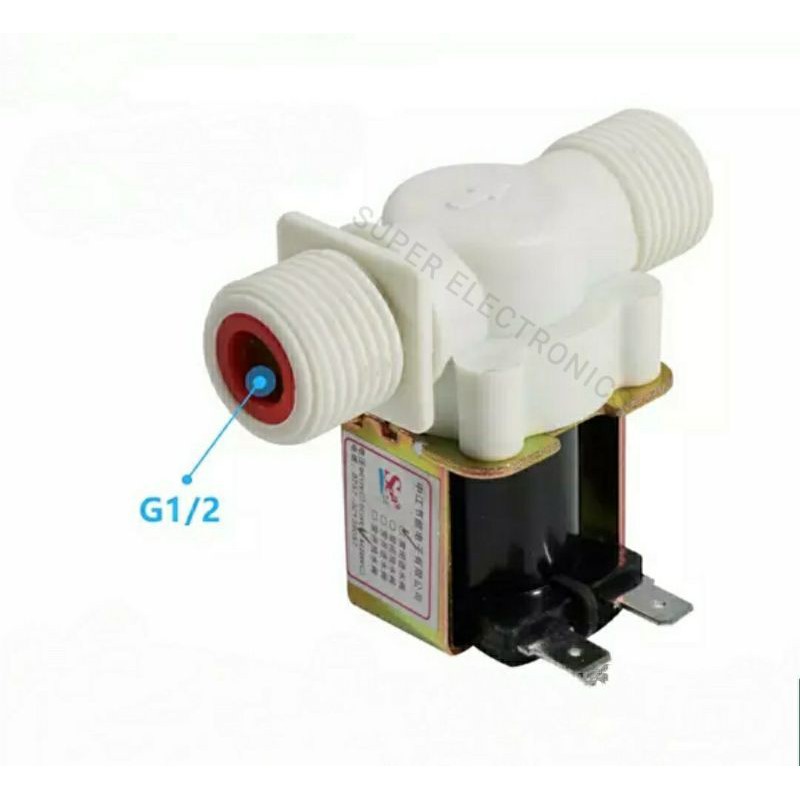 Solenoid Valve 1/2 Inch 220vac Plastik Teflon Solenoid Air Solenoid Valve