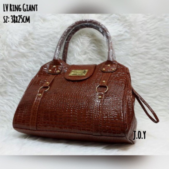 PROMO  Tas Lokal/Slingbag/Tas Murah/Tas Grosir/LV Ring Giant Croco  Terlaris