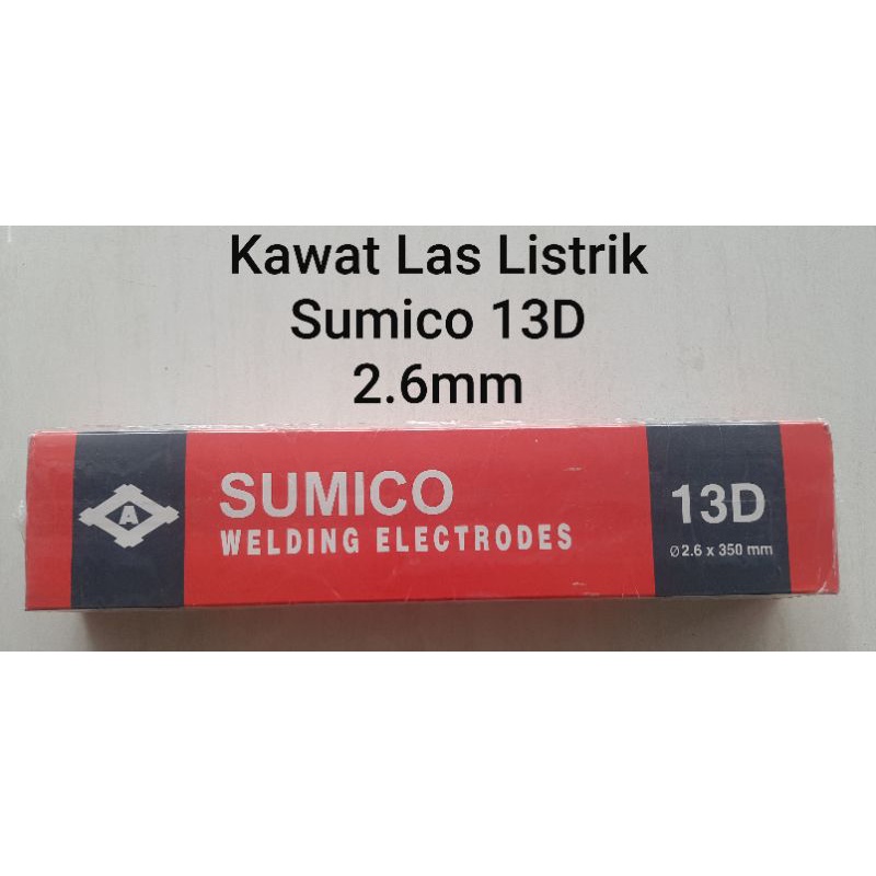 Kawat Las Listrik Sumico 13D 2.6mm 5kg