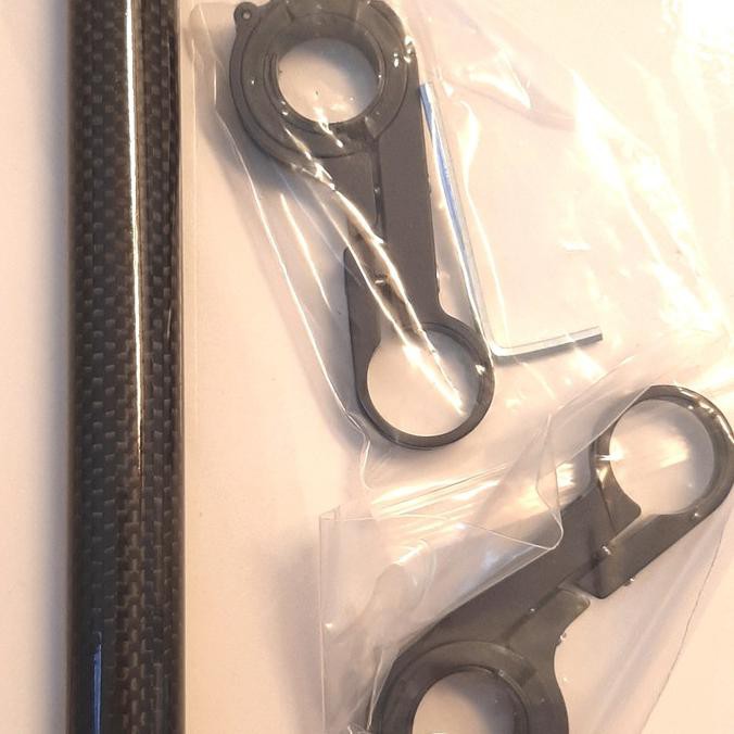 (EDCONLINE) EXTENDER HANDLEBAR STANG SEPEDA GUNUNG - CARBON