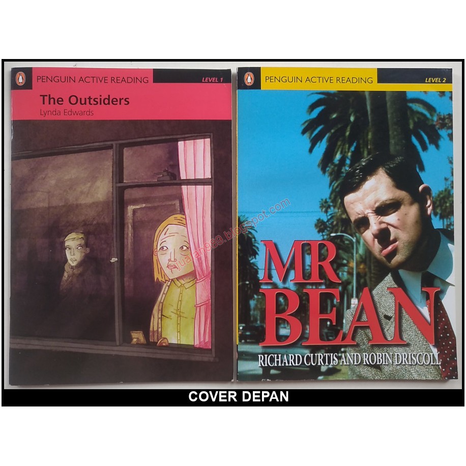 PENGUIN ACTIVE READING THE OUTSIDERS MR BEAN ADA CD BAHASA INGGRIS