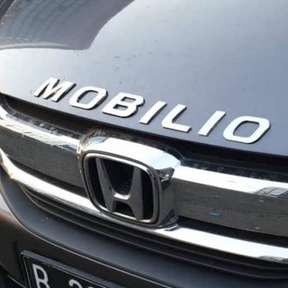Emblem Logo  Tulisan Kap Mesin Honda MOBILIO  Import 