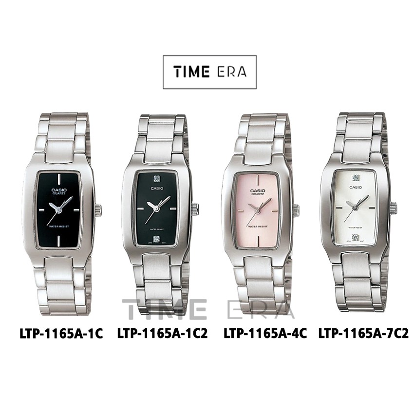 Casio Original LTP-1165A 1C 1C2 4C 7C2 Jam Tangan Wanita Stainless