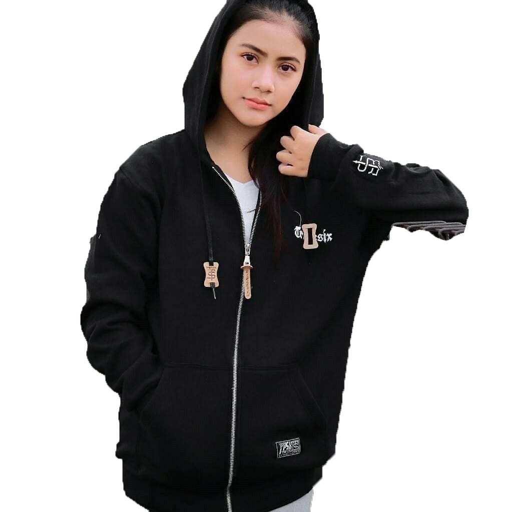 Sweater Hoodie Original Pria Wanita Resleting Depan Premium  YM5H