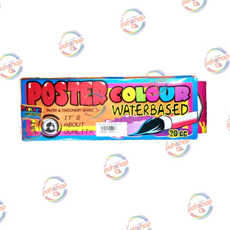 

Asturo Poster Colour Waterbased 12colors @20cc