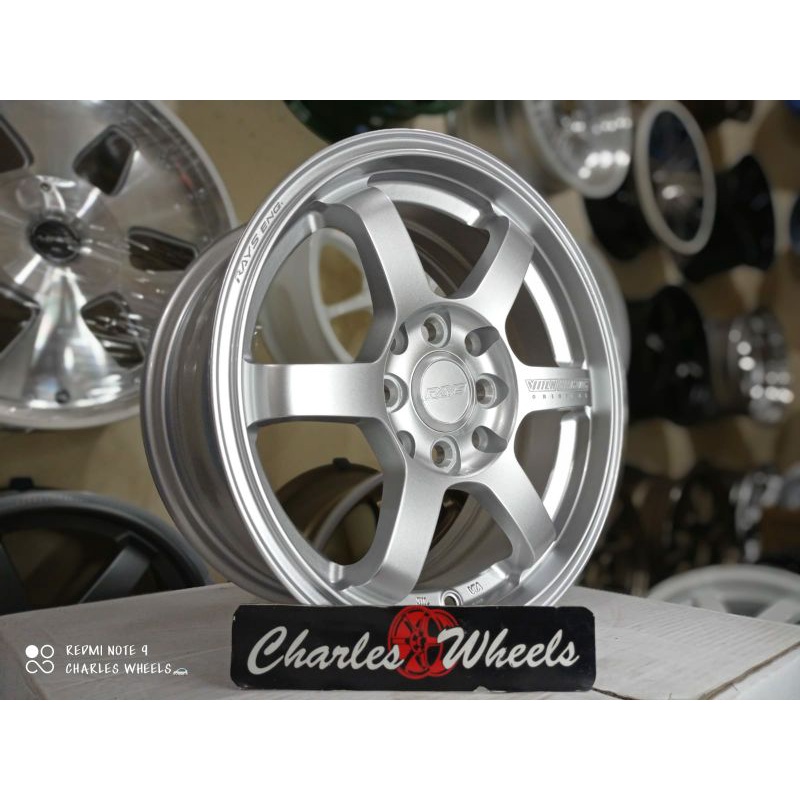 Velg TE37 Silver R14