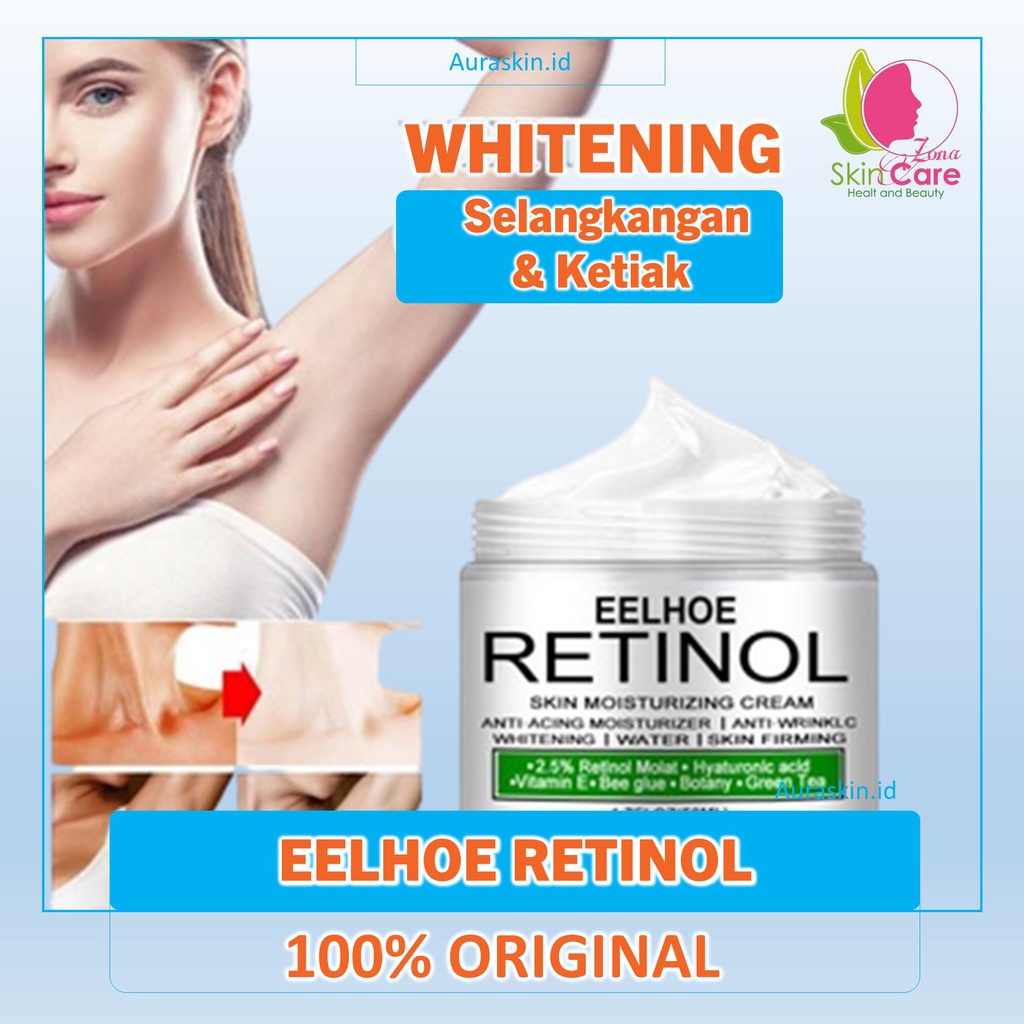 EELHOE Retinol Brightening Underarm Cream | Krim Pencerah Ketiak dan Pemutih Ketiak Original Isi 50M