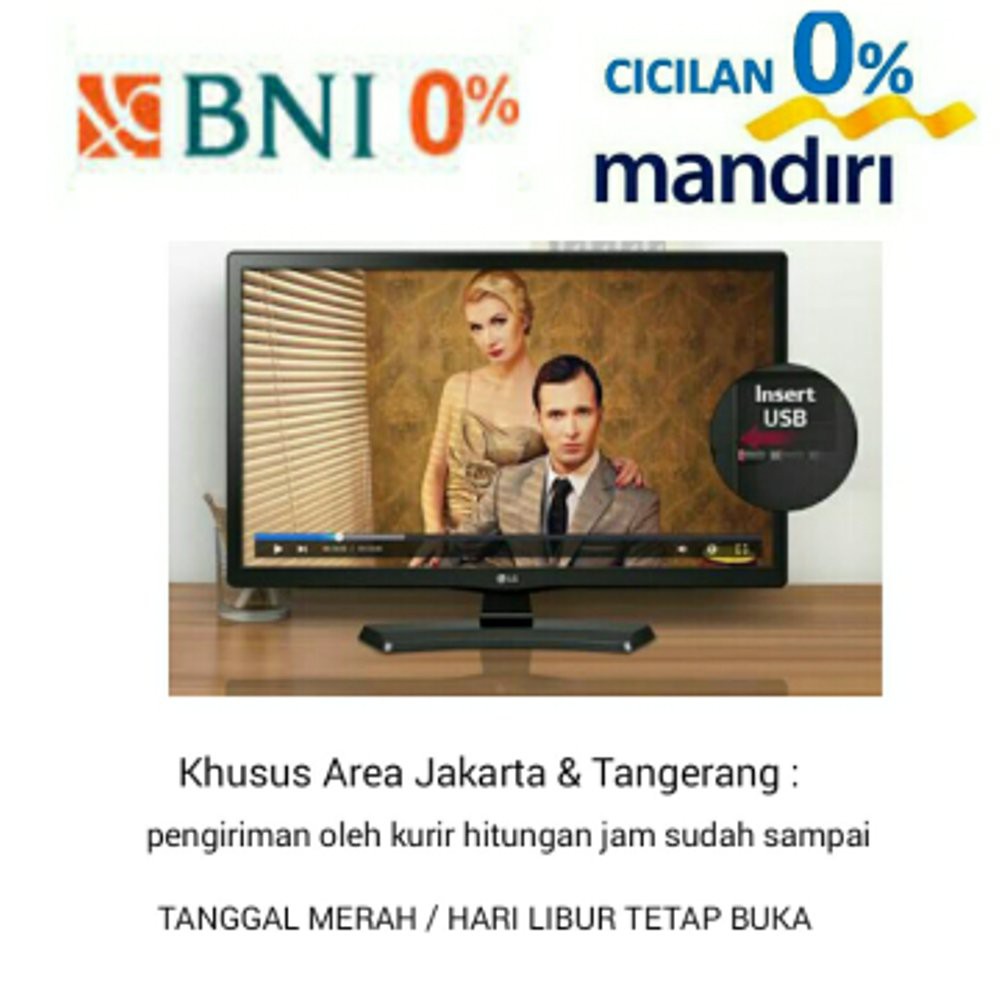 LED MONITOR TV LG 24MT48AF