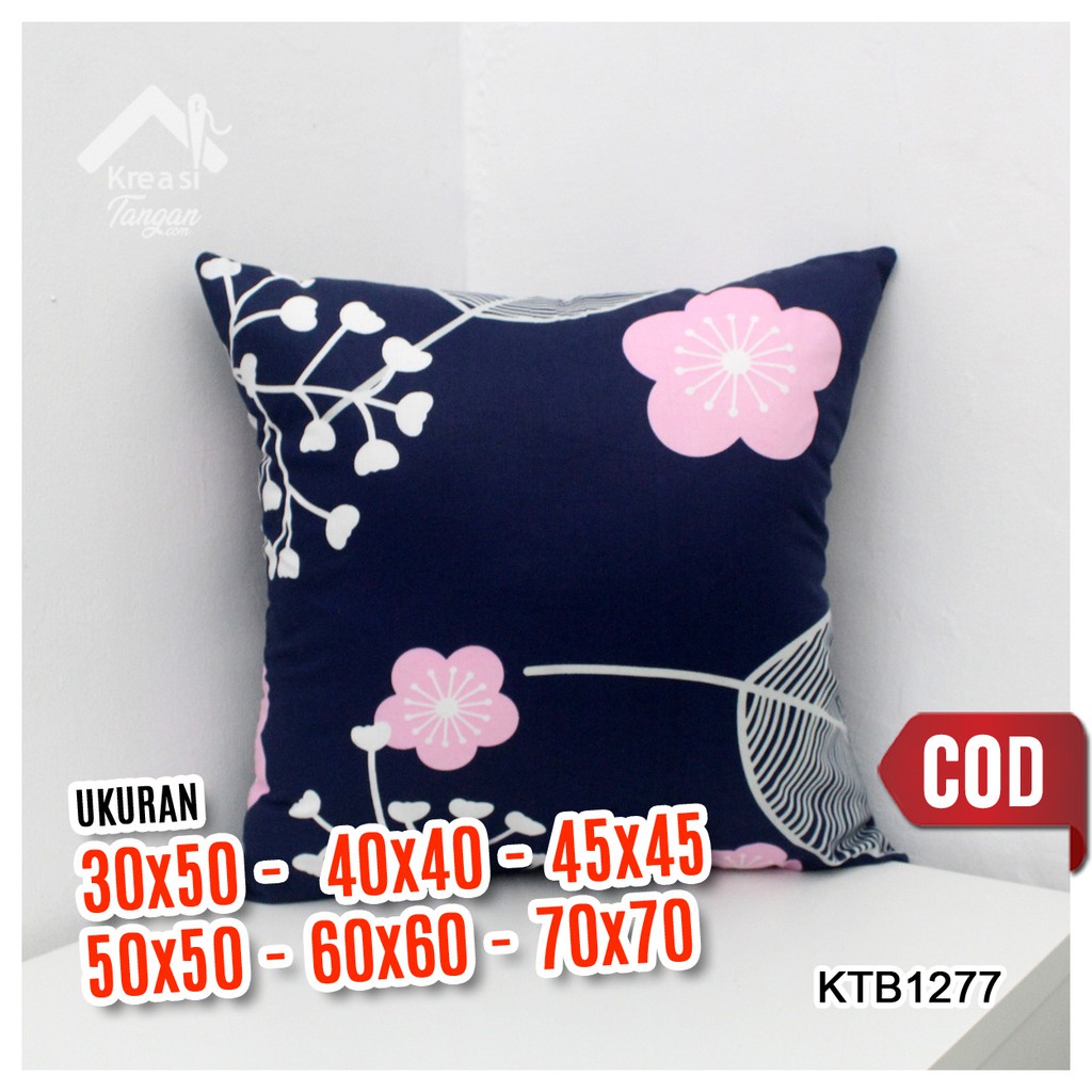 Sarung Bantal Sofa 30x50, 40x40, 45x45, 50x50, 60x60, 70x70 KTB1277