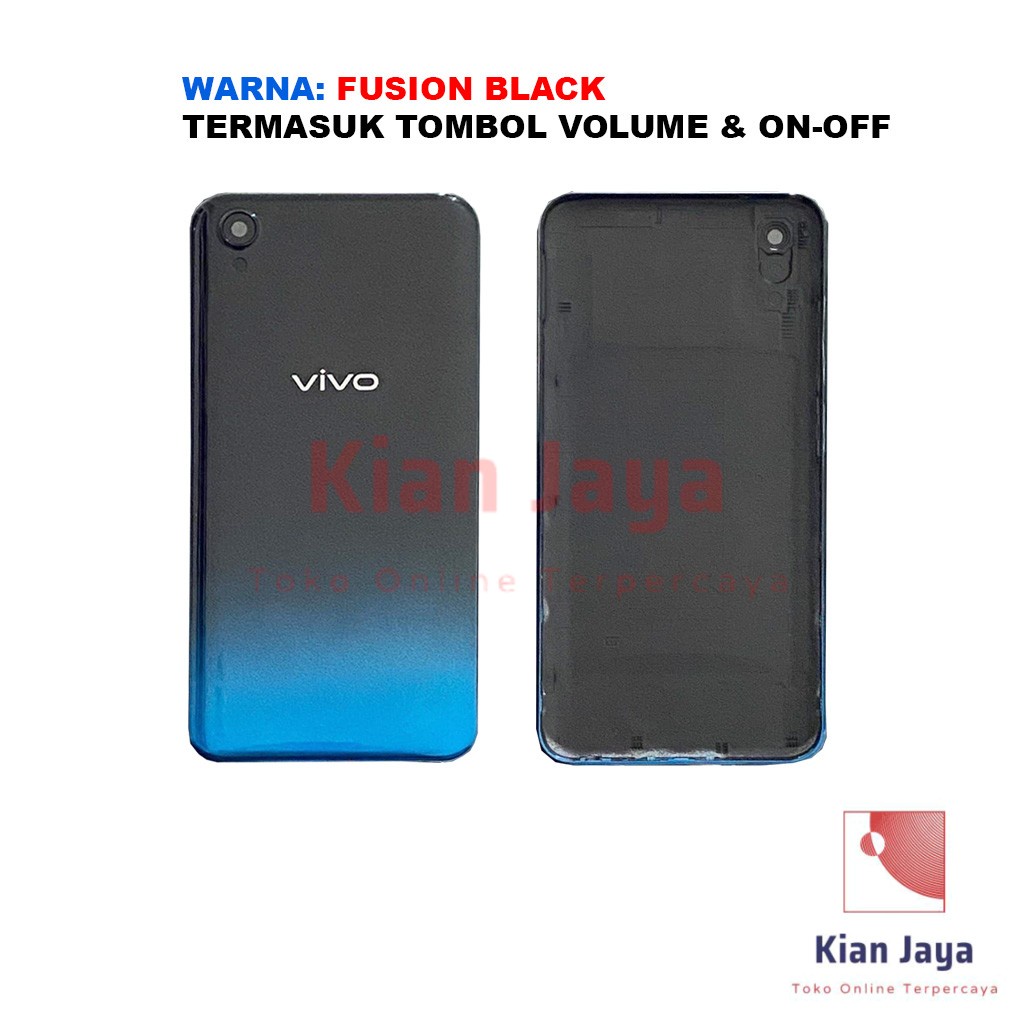 Backdoor Vivo Y91i Non Fingerprint Back Cover Tutup Belakang Baterai Cassing Casing Backcase Original