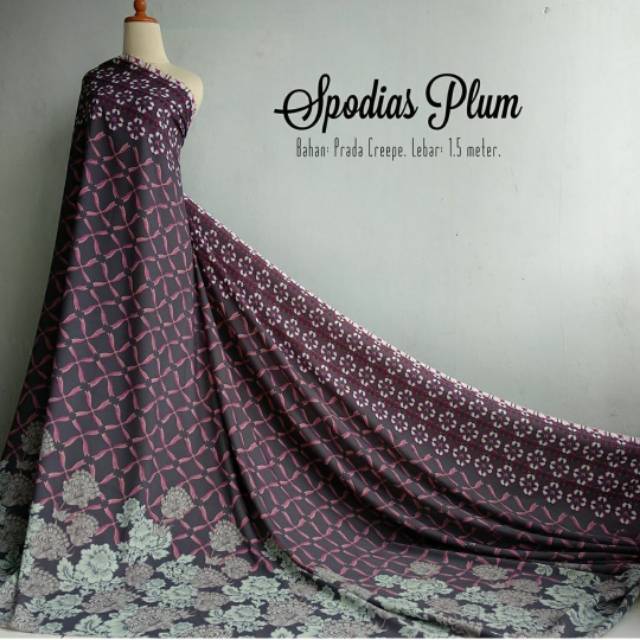 Kain Prada Crepe motif Spodias | Bestseller