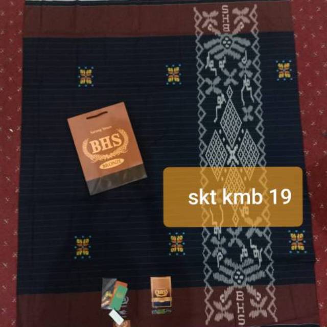 SARUNG BHS CLASIC SKT KEMBANG BRONZE ASLI