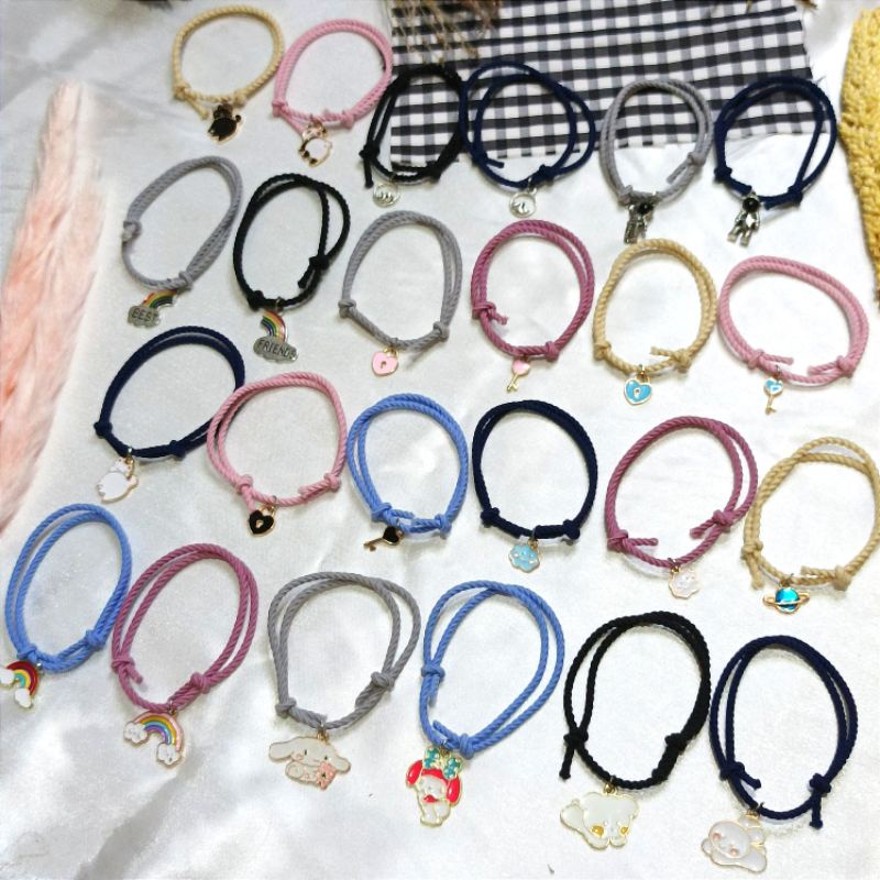 (PART 3) GELANG TALI BRACELET KARAKTER UNYUK-UNYUK, •BEPINK OFFICIAL•