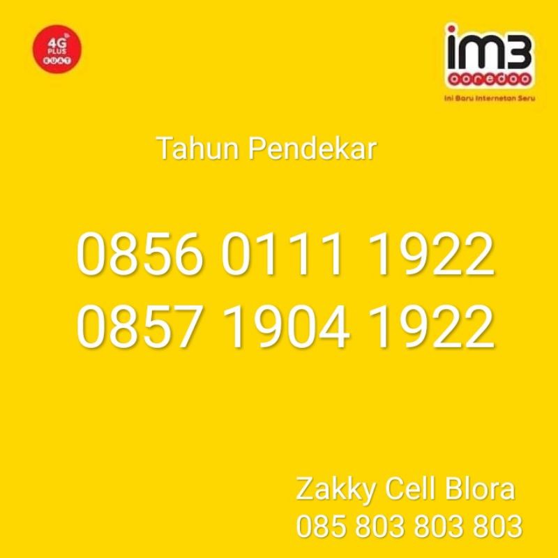 Nomor Cantik Indosat Tahun Pendekar PSHT