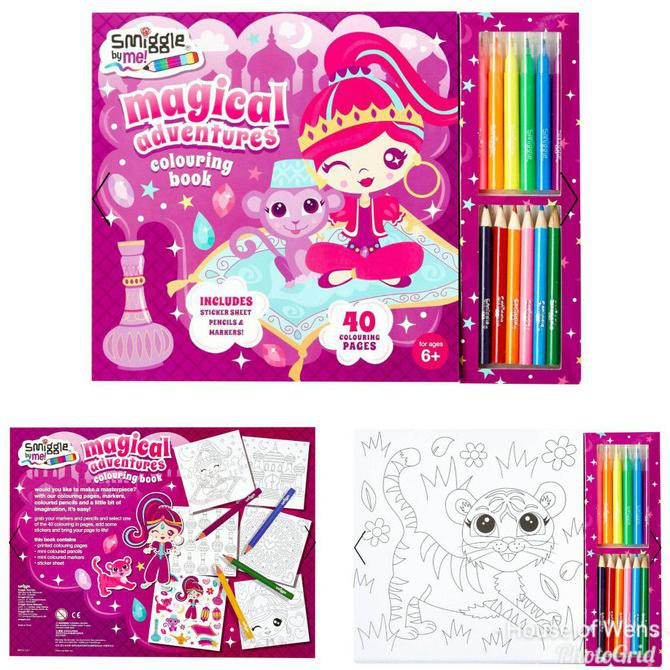 

Cuci Gudang Smiggle Colouring Book - Buku Gambar Smiggle - Biru Limited