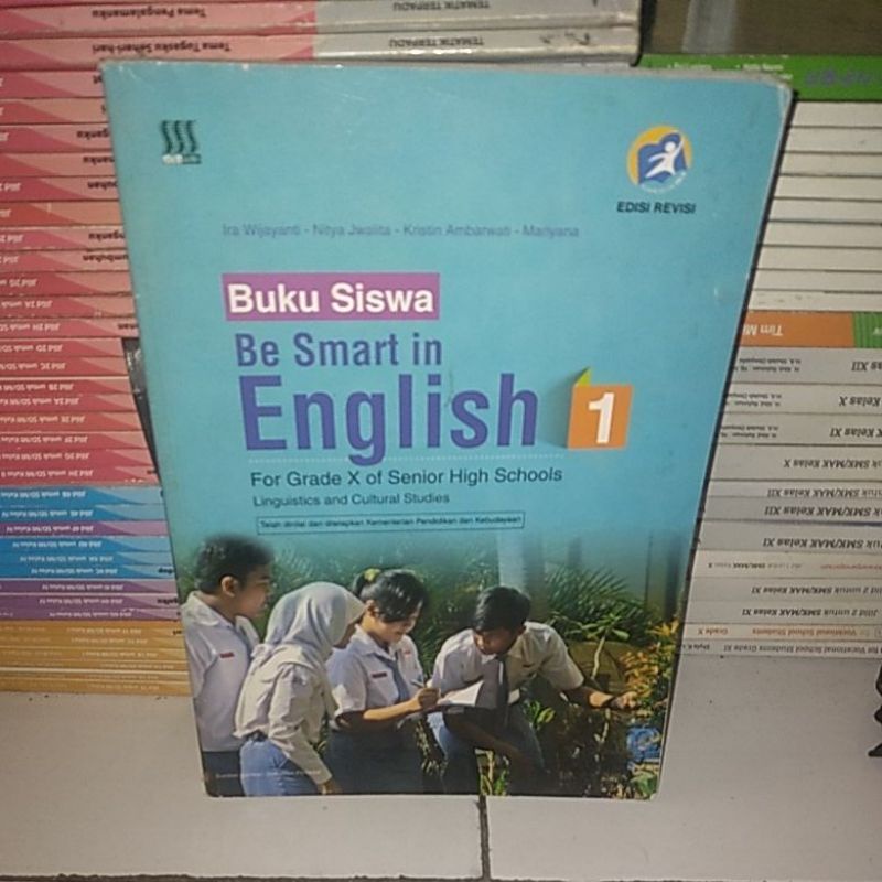 buku siswa be smart in english untuk SMA kelas X/10 tiga serangkai