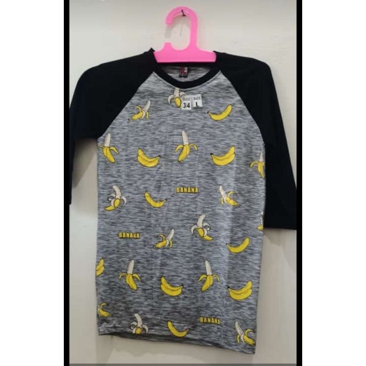 CUCI GUDANG!! KAOS TSHIRT ANAK BANANA PISANG UNISEX MURAH