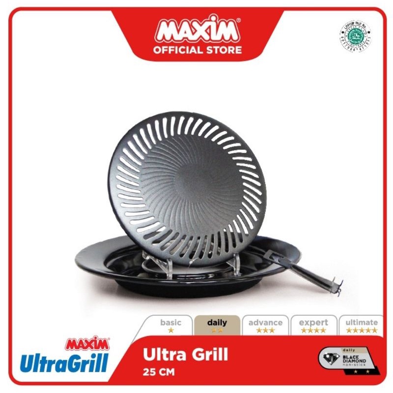 Korean Barbeque Ultra Grill Pan Maxim 25 Cm - Alat Grill